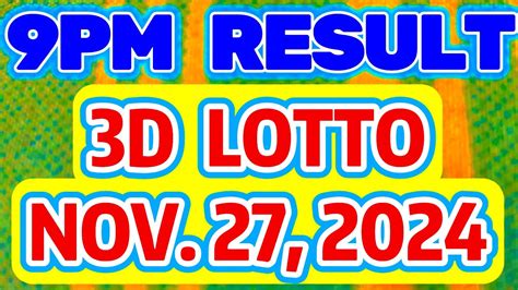 3dresult9pm|3d result 9pm today.